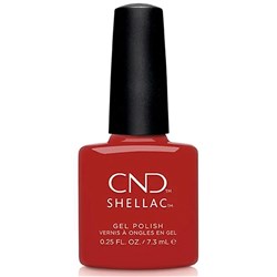 CND SHELLAC Gel polish - devil red